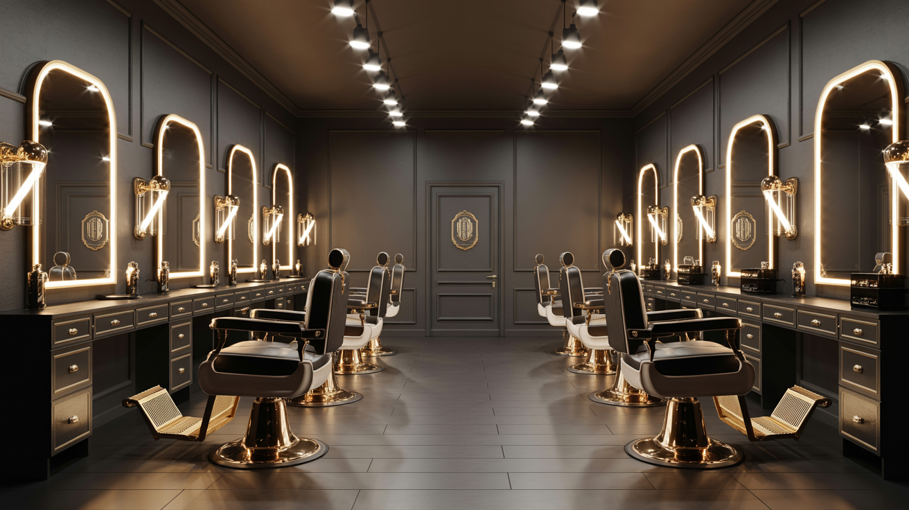 Barbearia Volk Interior